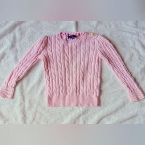 Ralph Lauren Little Girl's Cable Sweater